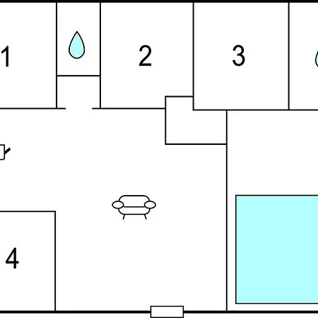 Dom wakacyjny Gorgeous In With Sauna Oksbøl